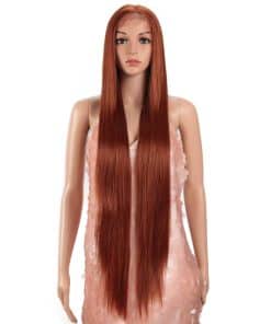 Peluca Larga Recta Súper Estilo Icono 38 Pulgadas con