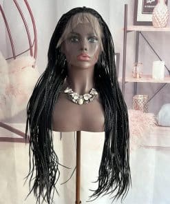 Peluca de Encaje Frontal Trenzada Micro Choshim - Peluca de