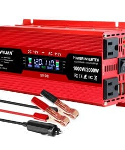 Convertidor de corriente para carro LVYUAN 1000W 12V a 110V