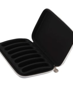 Estuche para armónica de cuero PU negro Bewinner - Estuche