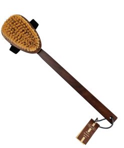 Cepillo corporal de madera de nogal natural y sisal de Eco