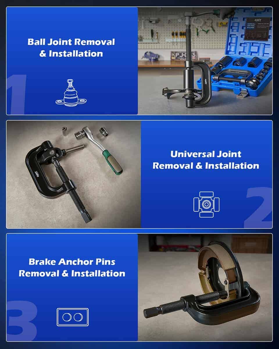 Kit de prensa de junta de rótula de Orion Motor Tech, juego - Imagen 5