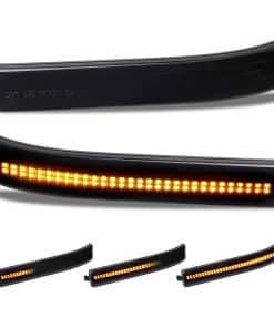 Luces secuenciales de reflector de espejo lateral LED