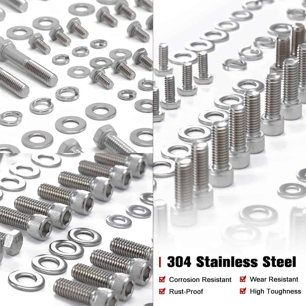 Kit de pernos HEX para motor de bloque pequeño PTNHZ para - Imagen 5