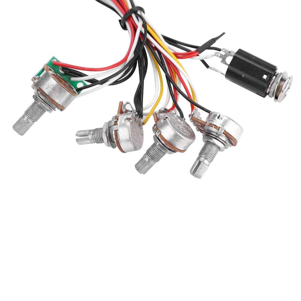 Pastilla de Bajo, Circuito de Cableado de Preamp de Bajo - Imagen 7