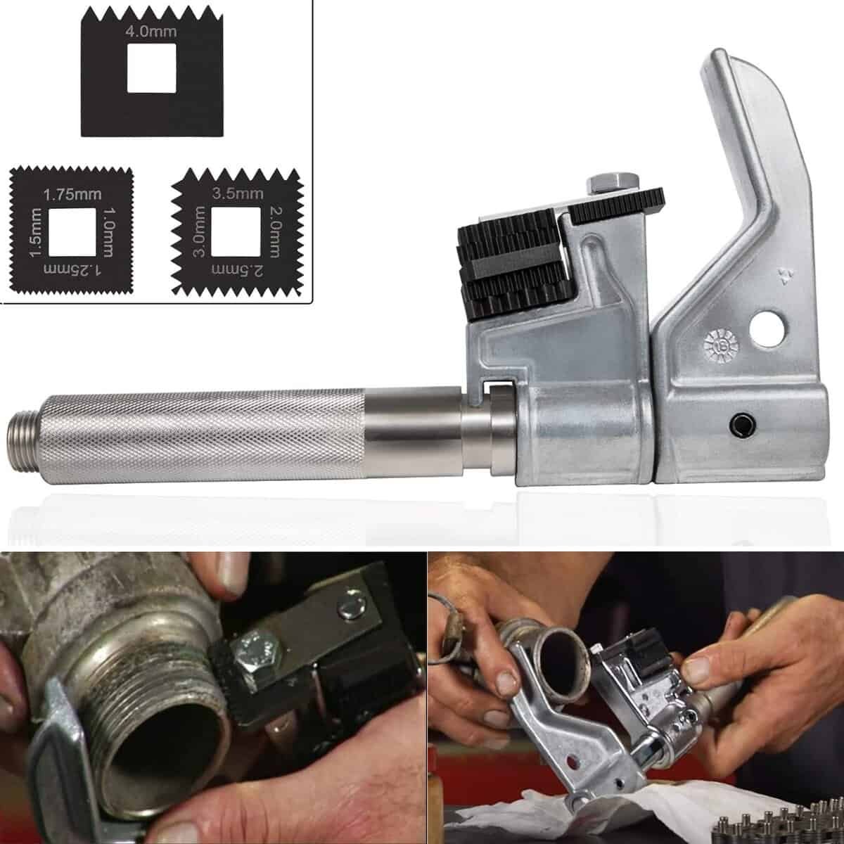 Juego de terrajas 7402 Universal Outside Thread Chaser y