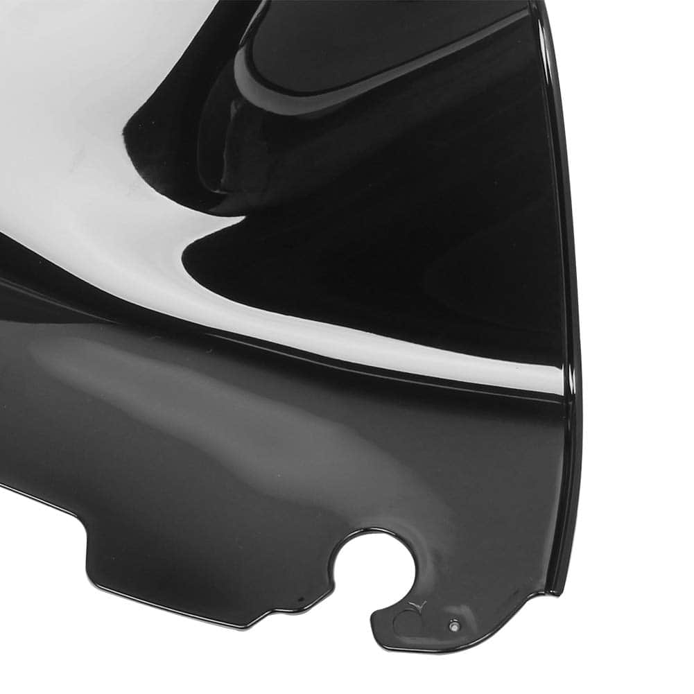 H RUO Parabrisas Onda Negro de 9 pulgadas para Harley - Imagen 7