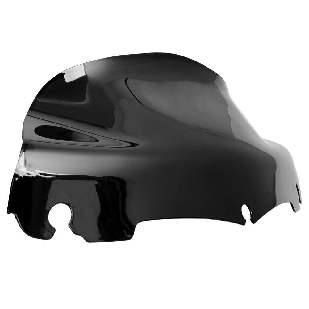 H RUO Parabrisas Onda Negro de 9 pulgadas para Harley - Imagen 5