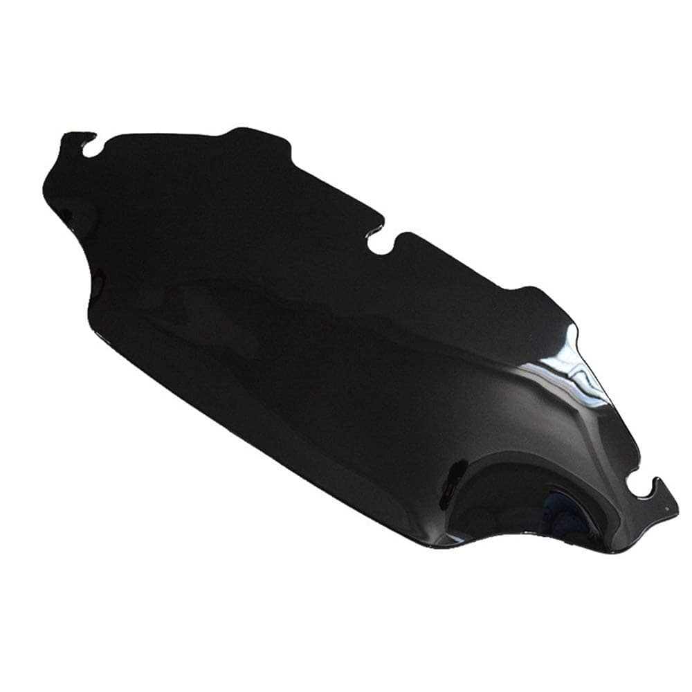 Parabrisas Wave de 6 pulgadas en negro para Harley Touring - Imagen 4