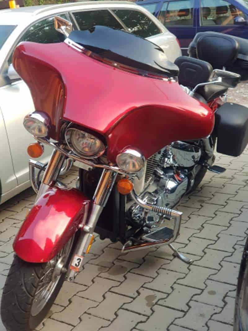 Parabrisas Wave de 6 pulgadas en negro para Harley Touring - Imagen 6