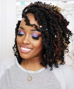 Cabello de pasión Tiana ToyoTress - 10 pulgadas 8 paquetes