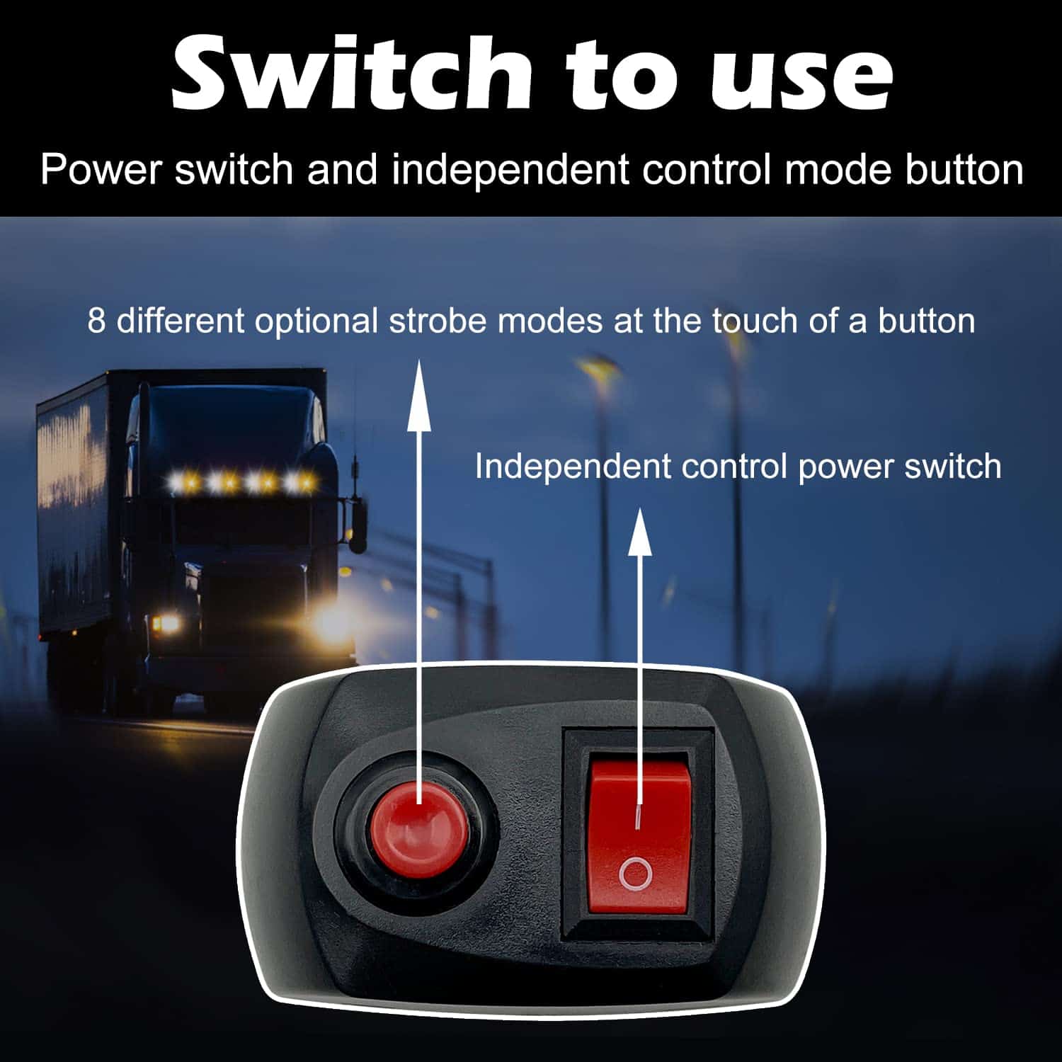 EASE2U E Luces Estroboscópicas LED para Camiones Vehículos - Imagen 5