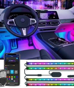 Luces para Autos Govee, Luces Interiores Inteligentes RGBIC