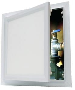 Puerta de Acceso HVAC Premium 12'' X 24'' de Aluminio con