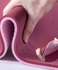 Tapete de Yoga JELS Extra Grueso, 10 MM, Diseño Ergonómico