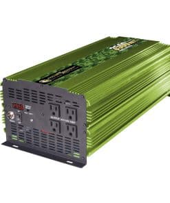 Inversor de corriente PowerBright de 3500 vatios, fácil de
