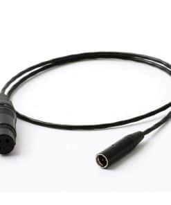 Cable de Micrófono Mini XLR Macho a XLR Hembra de 2.3FT