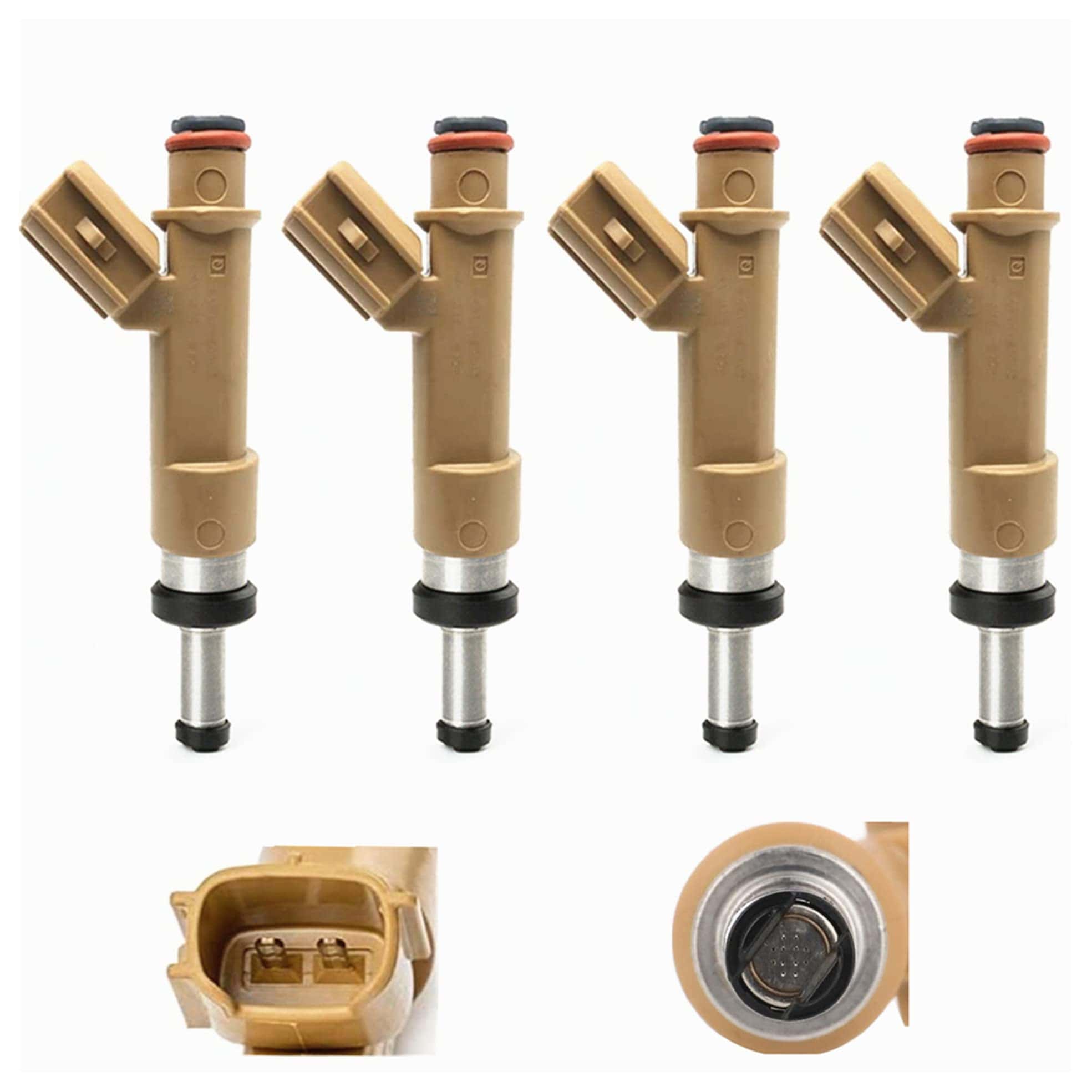 4PCS 12 Orificios Inyectores de Combustible FJ1068