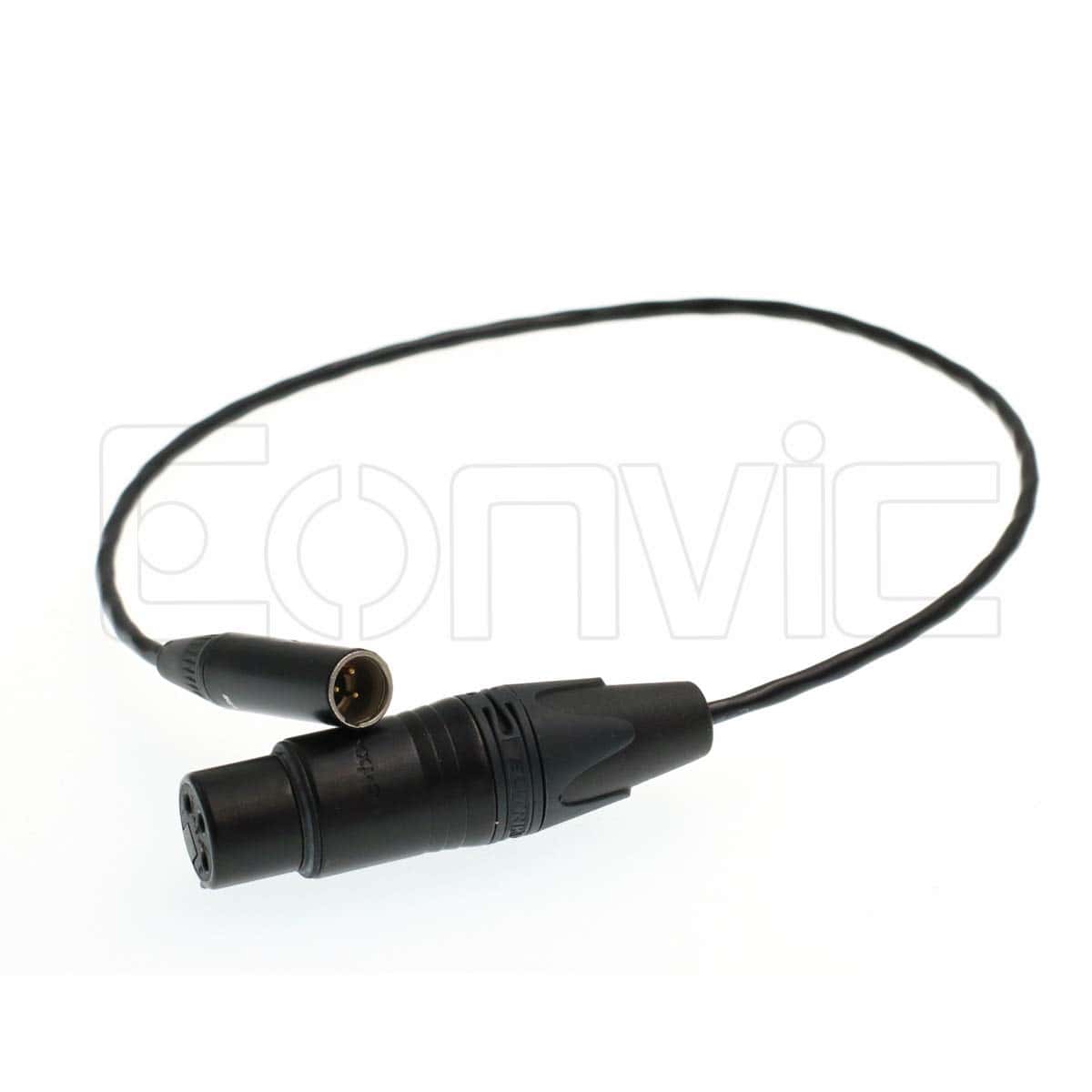 Cable de audio Eonvic 3 Pin Mini XLR Macho a 3 Pin XLR - Imagen 3