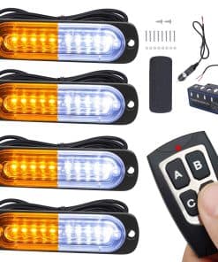Luces estroboscópicas LED EASE2U para camiones, -Blanco Ámba