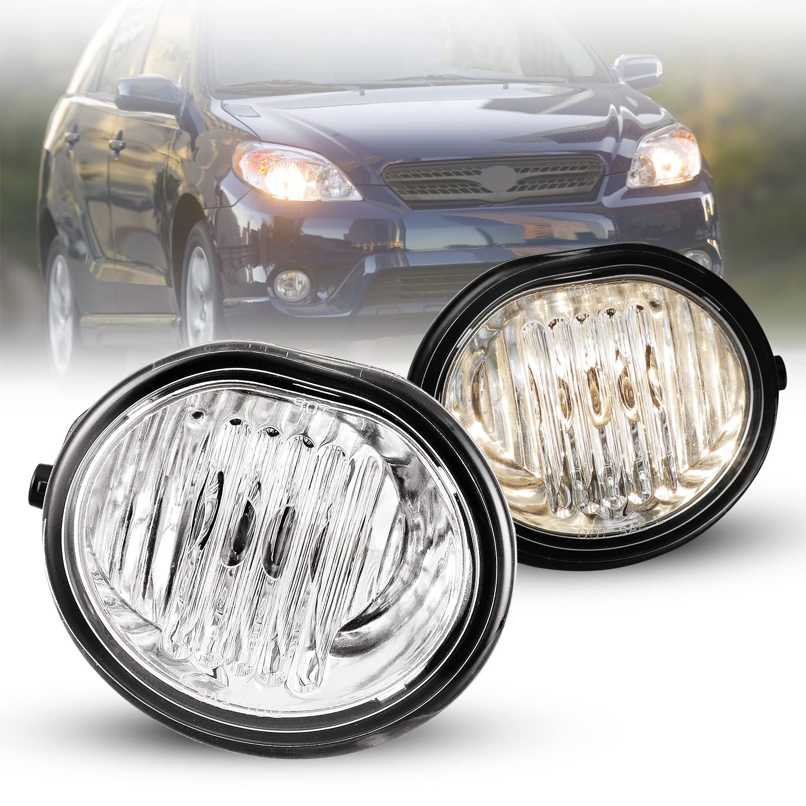 Luces antiniebla AUTOWIKI para Toyota Matrix 2003-2008 (no