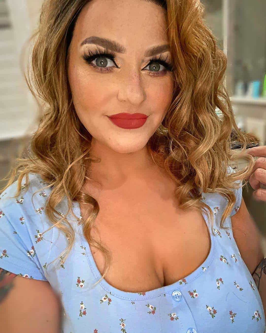 SAPPHIREWIGS Peluca de Encaje Sintético Color Ombre Marrón - Imagen 4