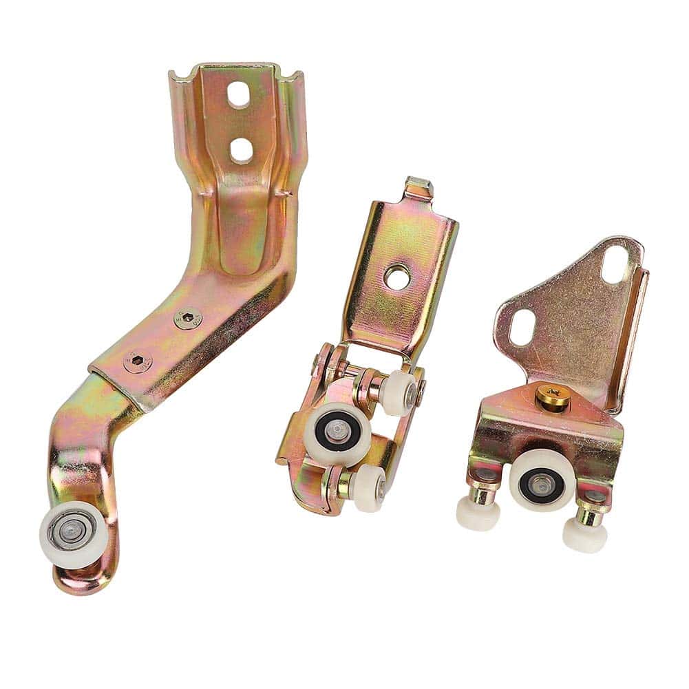 Rodillo de Puerta Corrediza Dweekiy, Juego de Guía de