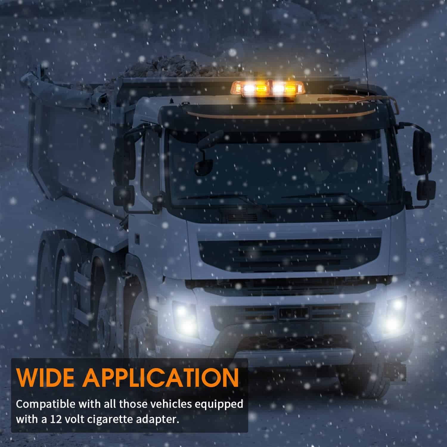 Luces de advertencia LED LINKITOM para techo de vehículo - - Imagen 9