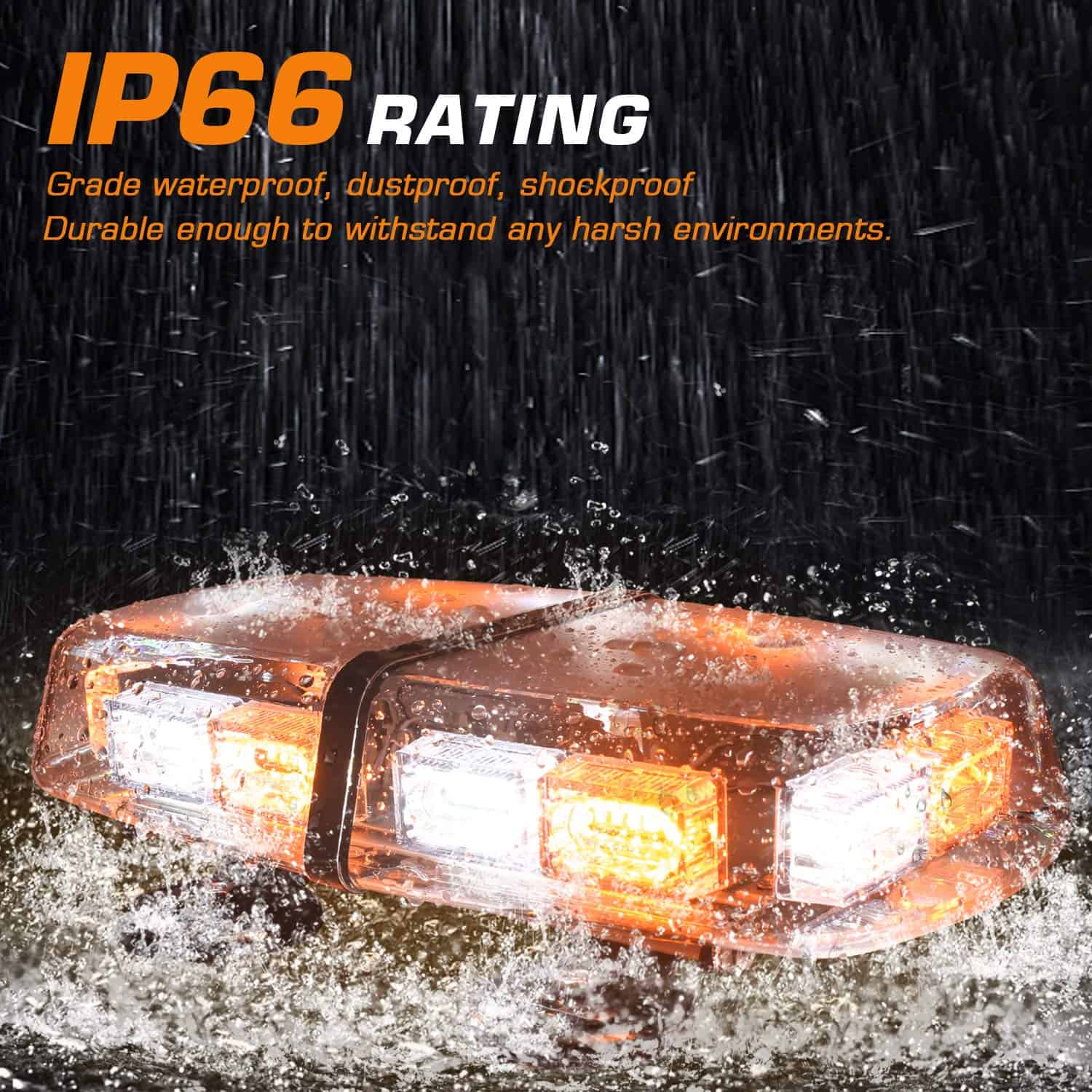 Luces de advertencia LED LINKITOM para techo de vehículo - - Imagen 4