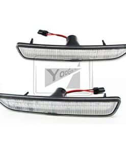 YaaGoo para Mustang 2010-2014 Luz de Marcador Lateral LED