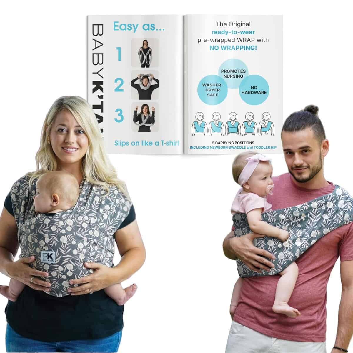 Portabebés Original Baby K'tan para Bebés Pequeños-Petite: