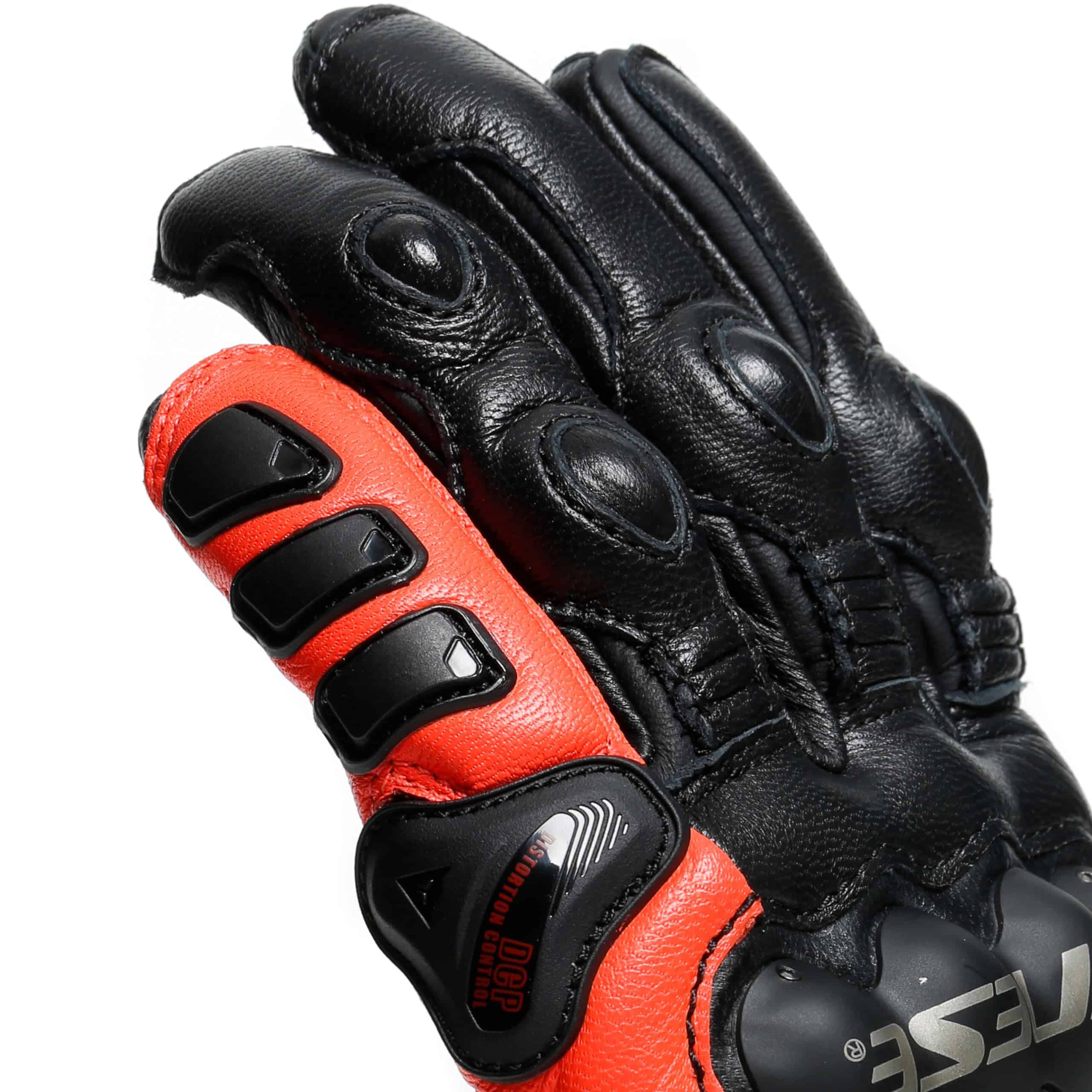 Guantes Dainese 4-Stroke 2 Negro/Rojo Fluorescente - Grande - Imagen 8