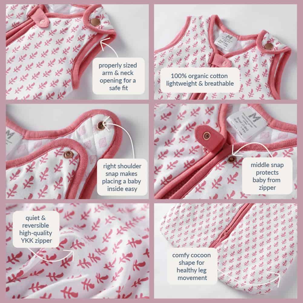 Manta ligera de algodón orgánico Malabar Baby, Saco de - Imagen 5