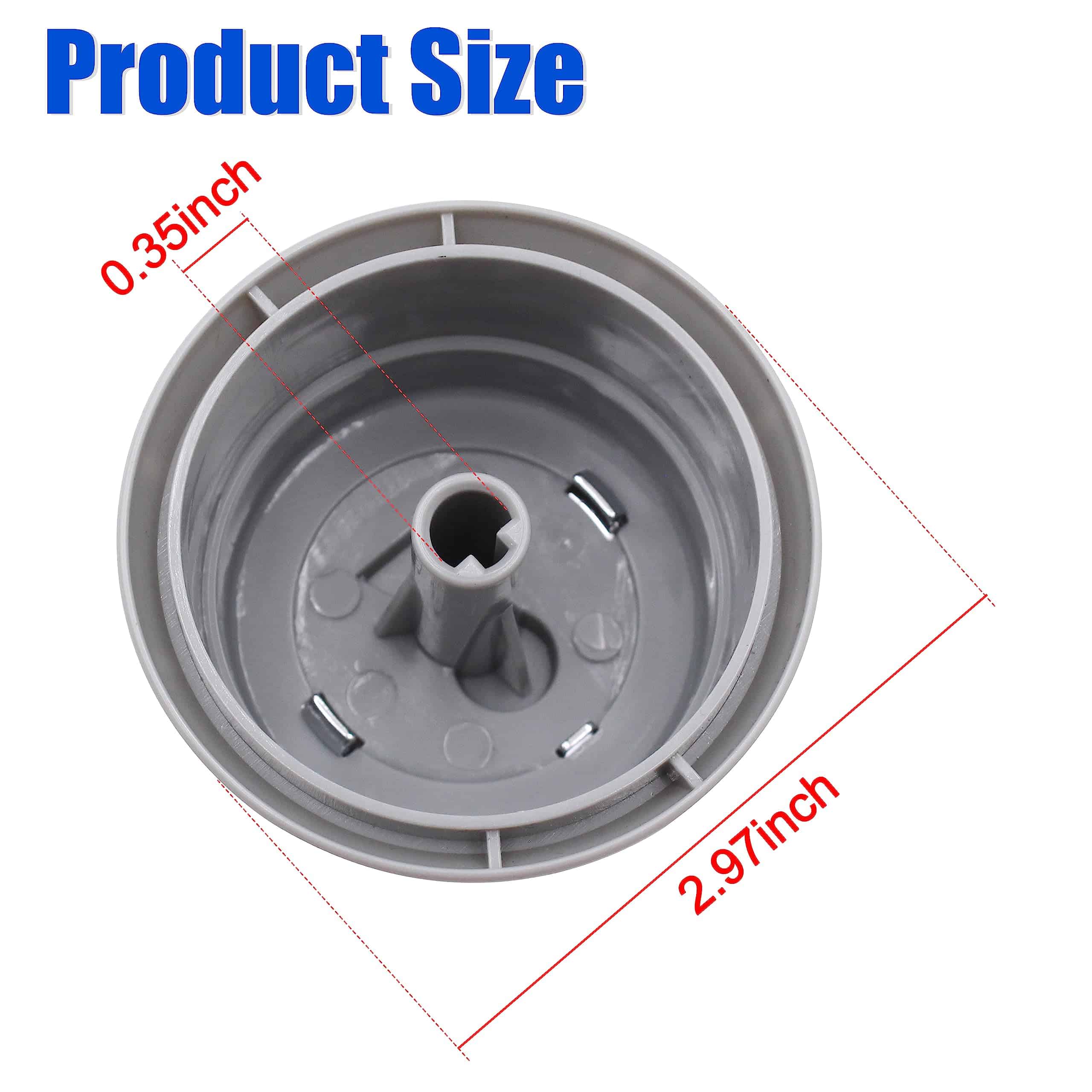 Perillas de control para parrilla a gas ShineUs 88848 - - Imagen 4