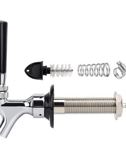 Grifo de cerveza de acero inoxidable mejorado de 4-1/8