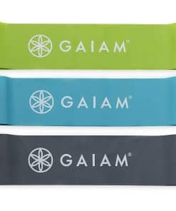 Kit de mini bandas Gaiam Restore, juego de 3 bandas de