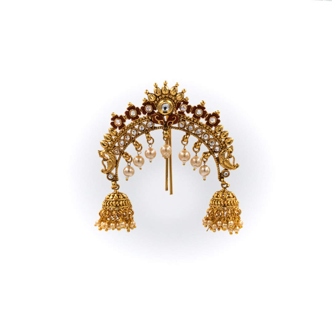 Pinzas para el cabello estilo indio Bollywood accesorios - Imagen 3
