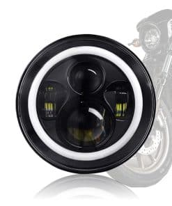 Faro LED para motocicleta FTRT DOT 5 3/4 5.75 pulgadas DRL