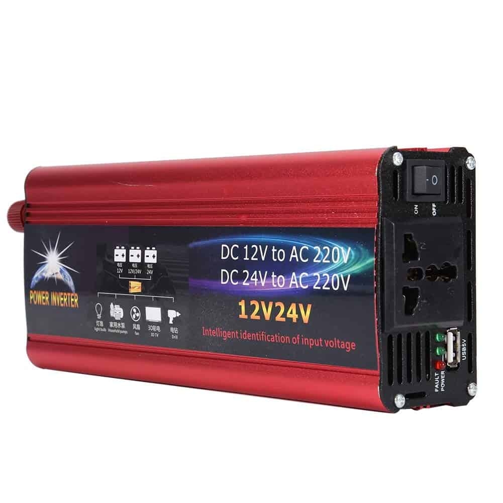 Inversor Universal para Auto 6000W 12V 24V Convertidor 12V - Imagen 8