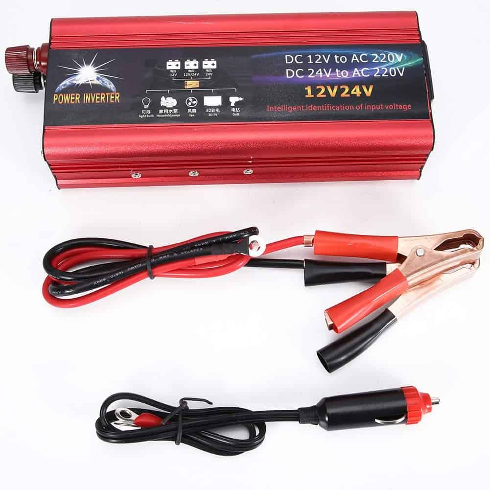 Inversor Universal para Auto 6000W 12V 24V Convertidor 12V