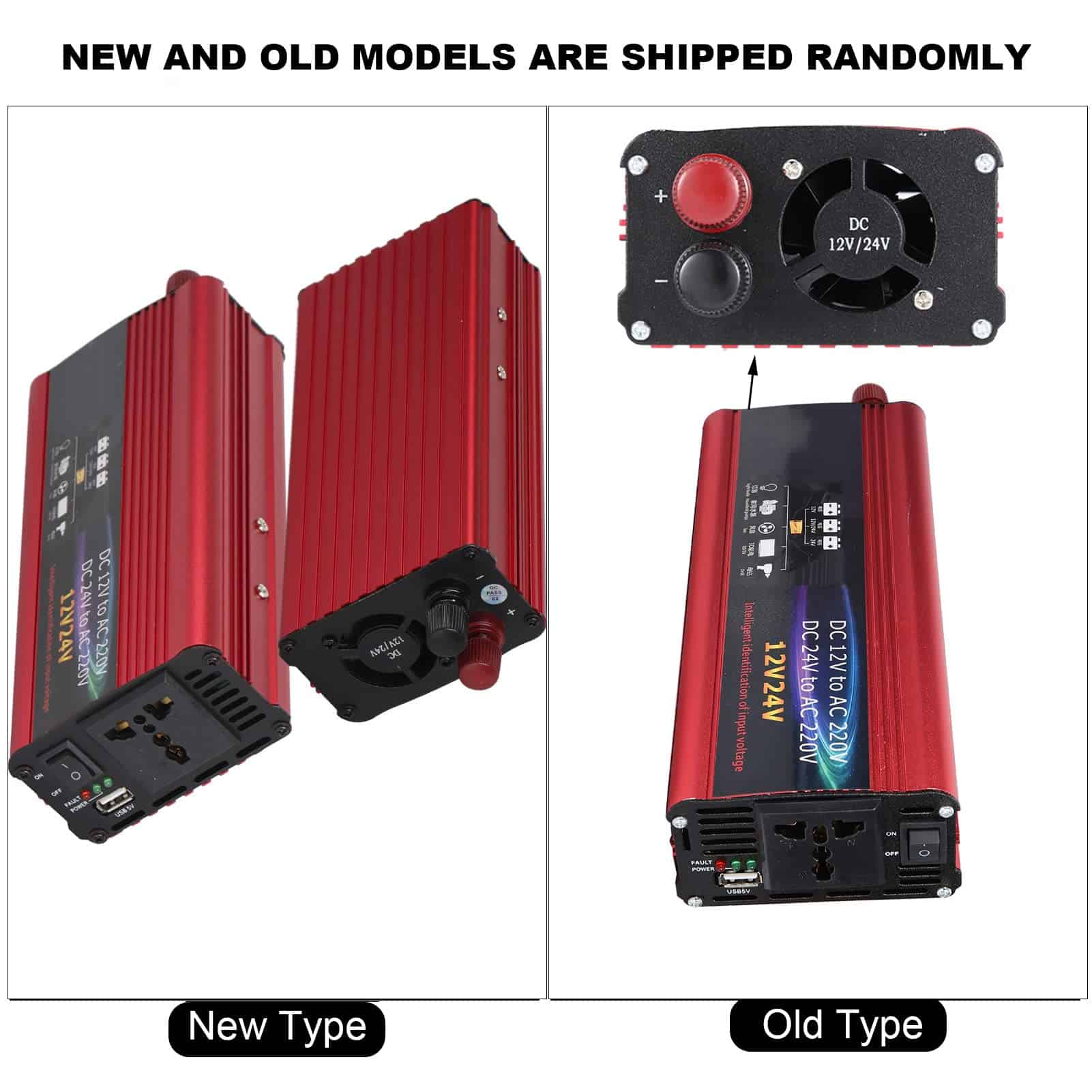 Inversor Universal para Auto 6000W 12V 24V Convertidor 12V - Imagen 3