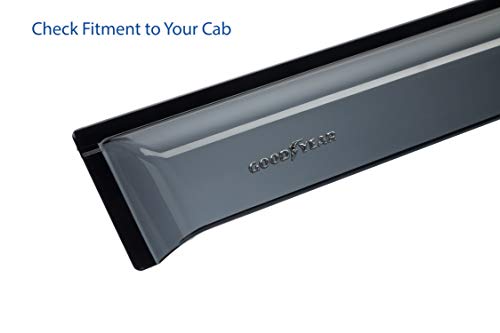 Deflectores de ventana irrompibles Goodyear -Humo Premium - Imagen 8