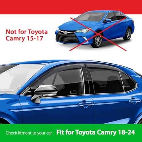 Deflectores de ventana lateral irrompibles Goodyear para - Imagen 4