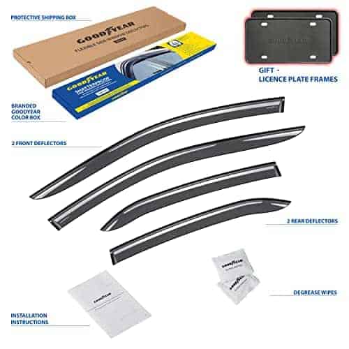 Deflectores de ventana lateral irrompibles Goodyear para - Imagen 7