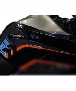 Calcomanías de Resina 3D para Motocicleta -Blanco