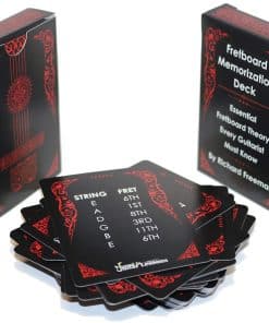 Baraja de Memorización del Diapasón | 54 Tarjetas de