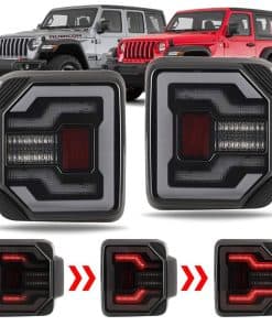 Winjet Compatible con Jeep [2018-2024 Jeep Wrangler JL]