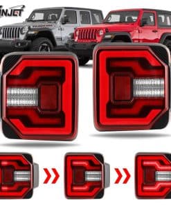 Luces traseras LED Winjet compatibles con Jeep [2018-2025