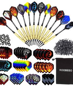 Juego de Dardos de Punta Suave ROOBEEO 12 Pzs 18g Set de