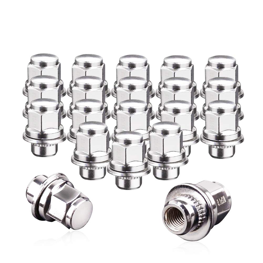 12x1.5 Tuercas de Rueda 20 Pzas Cromadas Estilo Mag Cerrado - Imagen 6